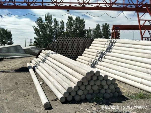 可克达拉190*10米非预应力水泥电线杆